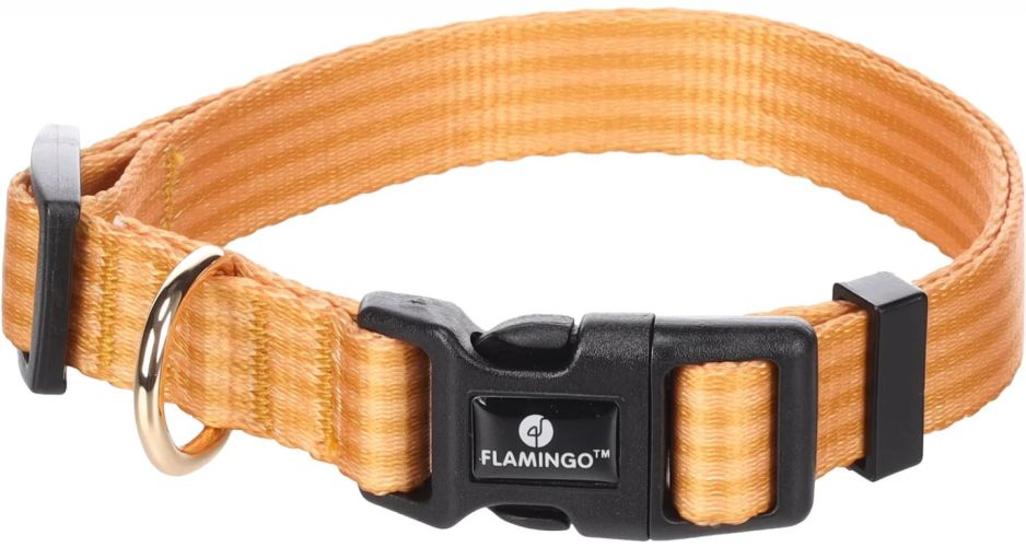 Flamingo περιλαίμιο σκύλου "NOEKIE" κίτρινο 40-55 cm   1 db