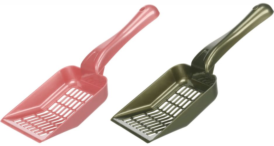 Flamingo alomlapát sűrű lyukú - Scoopy rózsaszín / zöld  1 db