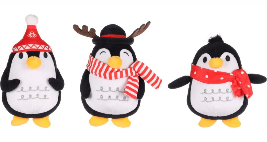 Flamingo χριστουγεννιάτικο παιχνίδι σκύλου - πιγκουίνοι σε διάφορες μορφές  1 db