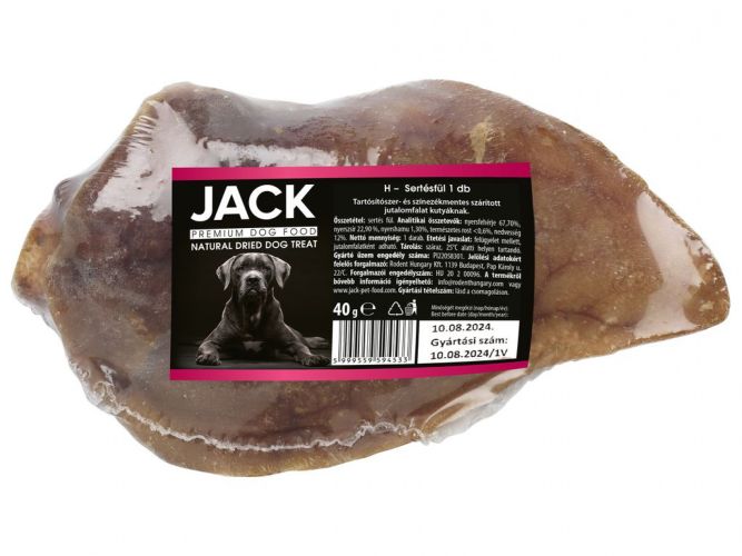 Jack sertésfül  1 db
