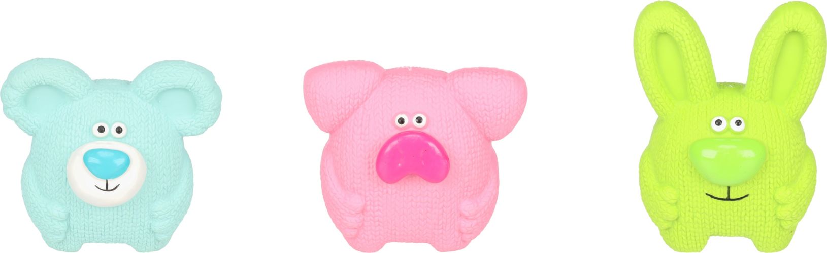 Flamingo λατέξ παιχνίδι - Dumbo γουρουνάκι, αρκούδα, λαγός  1 db