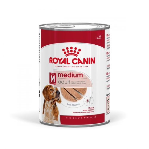 Royal Canin Medium Adult - κονσέρβα για μεσαίου μεγέθους ενήλικους σκύλους  410 g