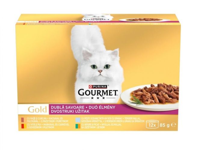 Gourmet Gold Duo 12 x  85 g