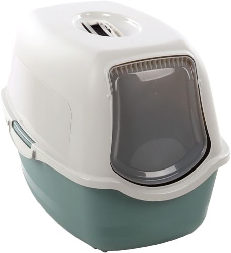 Flamingo τουαλέτα για γάτες zöld-fehér   1 db