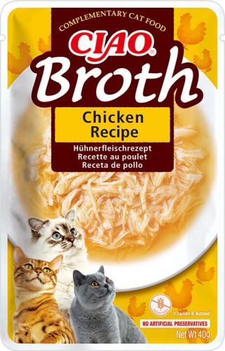 Inaba Cat Churu Ciao Broth - κοτόπουλο  40 g