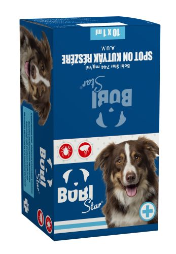 Bobi Star Spot On 744 mg/ml διάλυμα σταγόνων για σκύλους A.U.V.  10 db