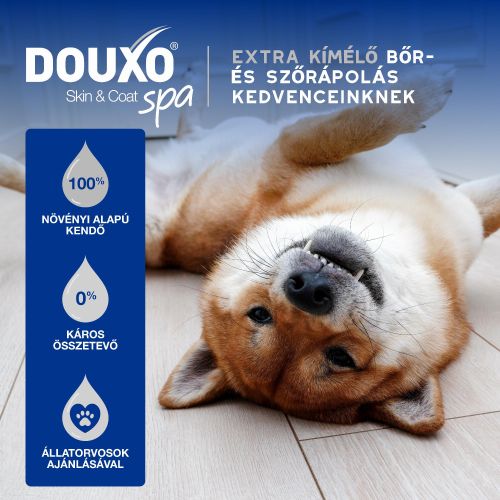 DOUXO SPA nedves törlőkendő kutyák és macskák számára  100 db