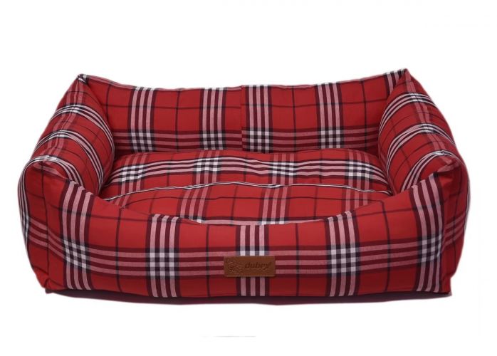 ZooBeeDoo Δανέζικο κρεβάτι - κόκκινο 70 x 52 x 17 cm   1 db