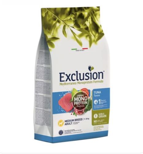 Exclusion Mediterraneo Monoprotein Tuna Small Breed száraz kutyatáp  2 kg