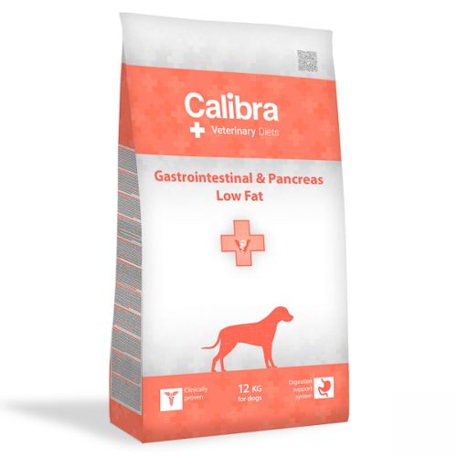 Calibra Veterinary Diets Dog Gastrointestinal & Pancreas Low Fat  12 kg