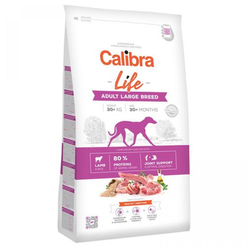 Calibra Life Adult Large Breed Lamb száraz kutyatáp  12 kg