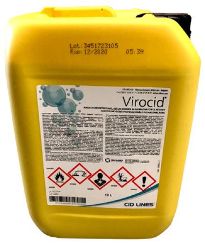 Virocid fertőtlenítő koncentrátum  10 l