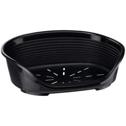 Ferplast Siesta Deluxe μαύρο κρεβάτι 111 x 80,5 x 33,5 cm   1 db