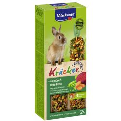 Vitakraft διπλή ράβδος με λαχανικά και παντζάρι για κουνέλια  2 db