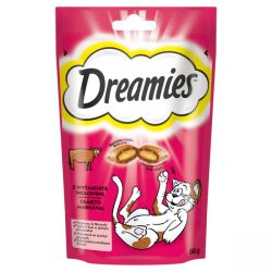 Dreamies λιχουδιές για γάτες με βοδινό  60 g