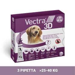 Vectra 3D διάλυμα σταγόνων για σκύλους 25-40 kg   3 db