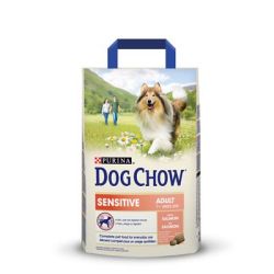 Dog Chow Ενήλικη Ευαίσθητη με Σολομό  2.5 kg