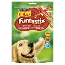 Friskies Dog Funtastix Funtastix με γεύση μπέικον και τυρί  175 g