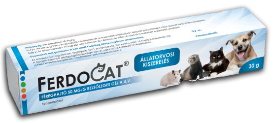 Ferdocat féreghajtó belsőleges gél  30 g
