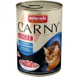 Animonda Cat Carny Adult, βοδινό, μπακαλιάρος και μαϊντανός  200 g