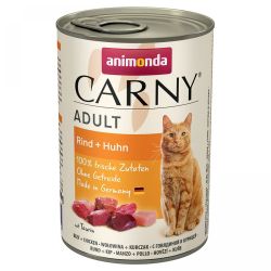 Animonda Cat Carny Adult, βοδινό και κοτόπουλο  400 g