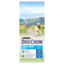 Dog Chow Puppy Large Breed Γαλοπούλα  14 kg