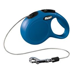Flexi Classic XS συρματόσχοινο λουρί διαφόρων χρωμάτων, 3 μ  Kék - 3 m