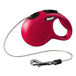 Flexi Classic XS συρματόσχοινο λουρί διαφόρων χρωμάτων, 3 μ  Piros - 3 m