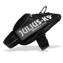 Julius-K9 IDC power λουρί, μαύρο baby1   1 db