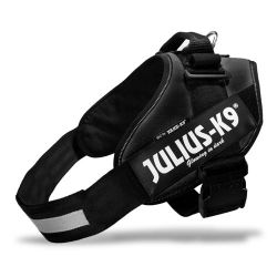 Julius-K9 IDC power λουρί, μαύρο 3-as   1 db