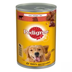 Pedigree κονσέρβα με βοδινό  1.2 kg