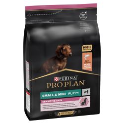 Pro Plan Puppy Μικρών & Mini Ευαίσθητο Δέρμα Optiderma  3 kg
