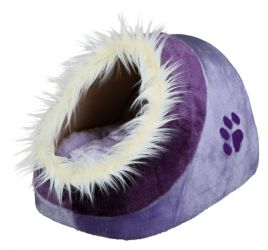 Trixie Minou καταφύγιο  Bíbor és lila - 35 cm x 26 cm x 41 cm