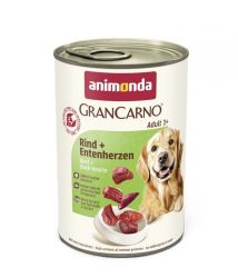 Animonda GranCarno Adult κονσέρβα, βοδινό και καρδιά πάπιας  400 g