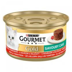 Gourmet Gold κονσέρβα με βοδινό και ντομάτα  85 g