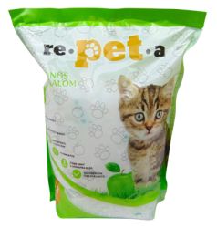 Repeta σιλικονούχα άμμος γάτας με άρωμα μήλου  3.8 l