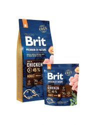 Brit Premium by Nature Ενήλικος Μεσαίου Μεγέθους  3 kg