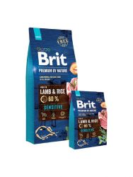 Brit Premium by Nature Ευαίσθητο Αρνί  15 kg