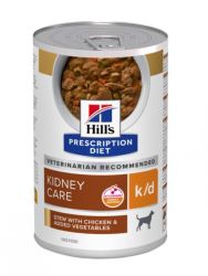 Hill's Prescription Diet k/d Φροντίδα Νεφρών κονσέρβα με Κοτόπουλο & Λαχανικά  354 g