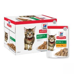 Hill's Science Plan Kitten υγρή τροφή γάτας 12 x  85 g
