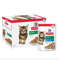 Hill's Science Plan Υγρή τροφή γατιού, ψάρι 12 x  85 g