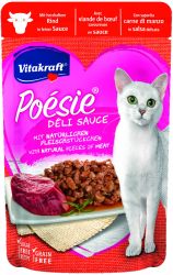 Vitakraft Poésie Déli Sauce για γάτες - βοδινό  85 g