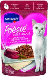 Vitakraft Poésie Déli Sauce για γάτες - καρδιά  85 g