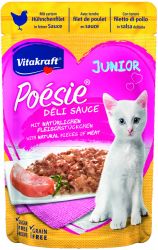 Vitakraft Poésie Déli Sauce Junior για γάτες - κοτόπουλο  85 g