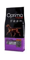 Visán Optimanova Dog Adult Large Κοτόπουλο & Ρύζι  12 kg