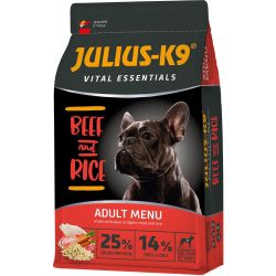 Julius-K9 Vital Essentials Ενήλικο - Βοδινό & Ρύζι  12 kg