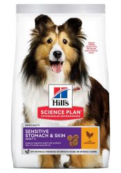 Hill's Science Plan Sensitive Stomach & Skin ξηρή τροφή σκύλου  2.5 kg