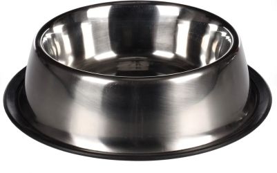 Flamingo Μεταλλικό Μπολ - Με Λαστιχένια Βάση 18 cm   1 db