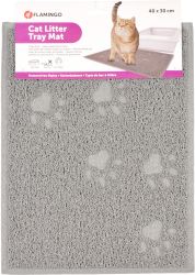 Flamingo χαλάκι εξόδου γάτας - Tumbi γκρι  40x30 cm