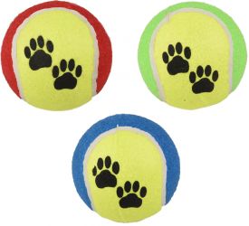 Παιχνίδι σκύλου Flamingo - τενίς μπάλα με πατούσες  1 db